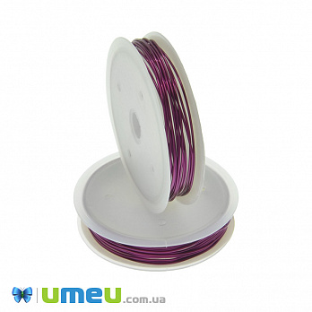 Дріт мідний, 0,8 мм, Фіолетова (LES-040128)
