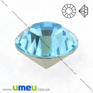 Стразы стеклянные конусные SS11 (3,0 мм), Голубые (STR-018809)