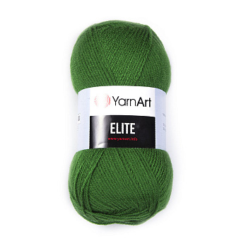 Пряжа YarnArt Elite 100 г, 300 м, Зеленая 248 (YAR-056280)