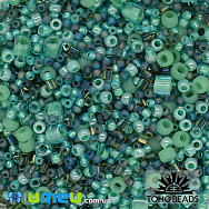Бісер японський TOHO MIX-3203, Бірюзовий (BIS-039376)