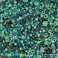 Бісер японський TOHO MIX-3203, Бірюзовий (BIS-039376)