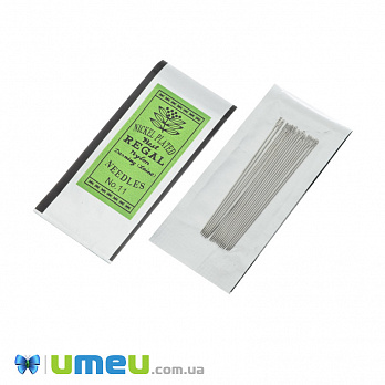 Набір бісерних голок Regal №11, 20 шт (SEW-023862)