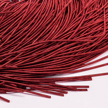 Канитель мягкая 1 мм, Красная матовая (KNT-051250)