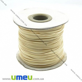 Поліестеровий шнур, 1,0 мм, Бежевий (LEN-007113)