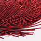Канитель мягкая 1 мм, Красная матовая (KNT-051250)