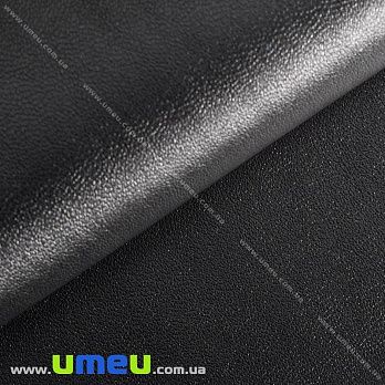 Штучна шкіра на замші 0,65 мм, Чорна, 20х27 см (LTH-036879)