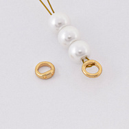 Кільце-протектор для троса, 5,5 мм, Латунь з покриттям 18 kt (BUS-059206)