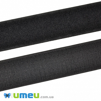 Липучка 40 мм, Чорна (LEN-044335)