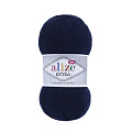Пряжа Alize Extra 100 г, 220 м, Синя темна 58 (YAR-056288)