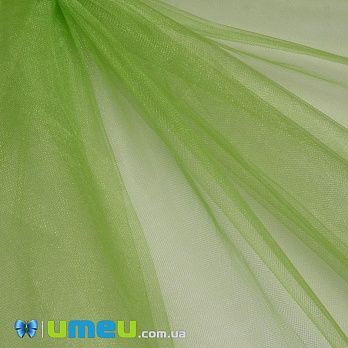 Фатин середньої жорсткості, Салатовий (50х50 см) (LTH-038721)