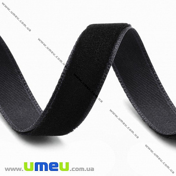 Лента бархатная, 10 мм, Черная (LEN-016627)
