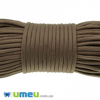 Шнур паракорд семижильный 4 мм, Коричневый (LEN-011137)