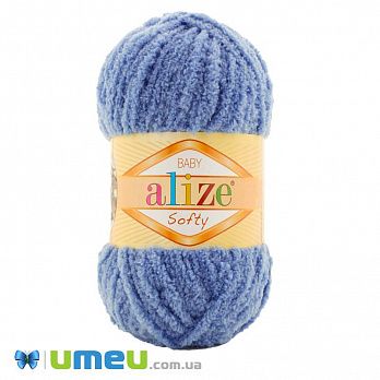 Пряжа Alize Softy 50 г, 115 м, Джинс 374 (YAR-043649)