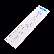 Голка для бісеру роздвоєна з нержавіючої сталі 125 мм (UPK-024134)