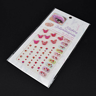 Декоративні елементи на клейовій основі, Червоні (DIF-060907)