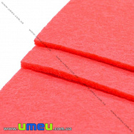 Фетр 3 мм, 30х30 см, 317 Кораловий (FLT-019323)