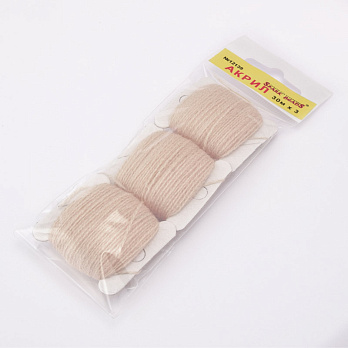 Акриловые нитки, №12139, Кремовые (MUL-058855)
