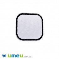 Термоаплікація Квадратна, 4х4 см, Світловідбивна (APL-047593)