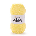 Пряжа YarnArt Elite 100 г, 300 м, Желтая 216 (YAR-025387)