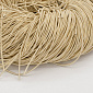Канитель мягкая 1 мм, Кремовая матовая (KNT-054635)