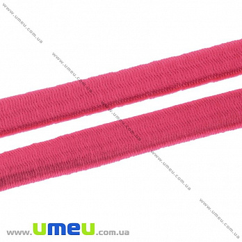 Резинка плоская 10 мм, Малиновая (LEN-028593)