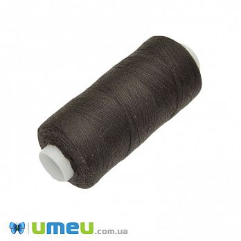 Нить полиэстеровая KIWI №40/2, col.496, Коричневая темная, 366 м (MUL-046807)