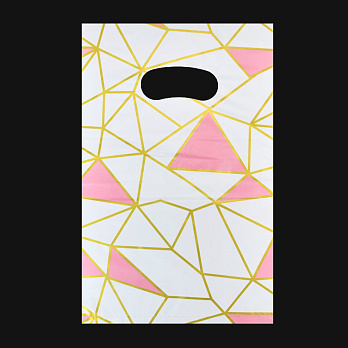 Подарочный пакетик, 30х20 см, Белый (UPK-003031)