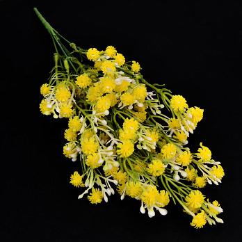 Букет гіпсофіли, 34 см, Жовтий (DIF-047862)