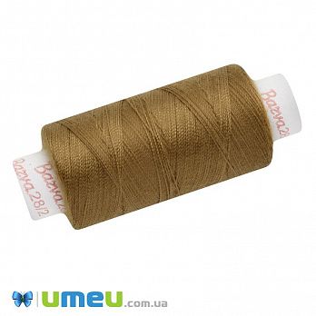 Нитка армована Барва, 28/2, №7033 Коричнева, 200 м (MUL-048719)
