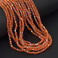 Намистини Біконус, 3х2,5 мм, Помаранчеві АВ (BUS-057458)