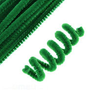 Синельная проволока, Зеленая, 30 см (DIF-058242)