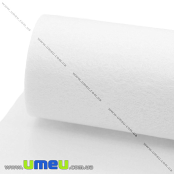 Фетр Premium 1 мм, 20х30 см, Белый (FLT-053255)