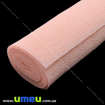 Гофрований папір Італія, Рожевий світлий 17А2, 180 г, 50х50 см (DIF-028881)