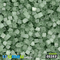 Бисер чешский Сатин 10/0, №05163, Зеленый (BIS-024272)