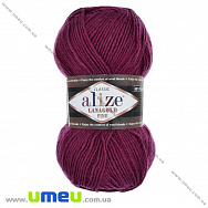 Пряжа Alize Lanagold Fine 100 г, 390 м, Малинова темна 649 (YAR-025397)