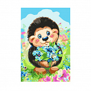 Картина за номерами 20х30 см, Їжачок (SXM-051540)