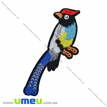 Термоаппликация Птичка, 12,5х4,5 см (APL-035228)