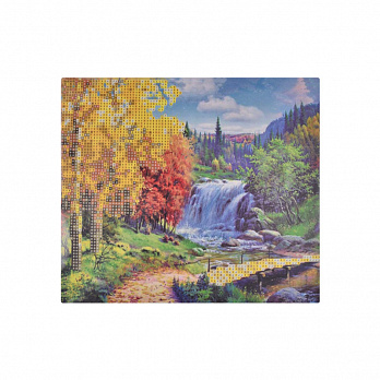 Набір алмазного живопису на картоні 25х21 см, Осінь (SXM-051496)