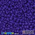 Бисер японский Miyuki круглый RR 8/0 №414, Синий (BIS-045956)