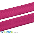 Резинка плоская 25 мм, Малиновая (LEN-046103)
