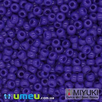 Бисер японский Miyuki круглый RR 8/0 №414, Синий (BIS-045956)