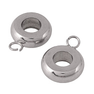 Бейл з нержавіючої сталі, 12х9х3,5 мм, Темне срібло (STL-055877)