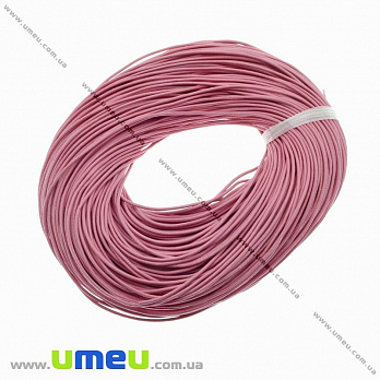 Шкіряний шнур, 1,5 мм, Рожевий (LEN-012276)