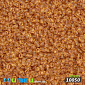 Бісер чеський 12/0, №10050, Бежевий, Прозорий (BIS-017009)