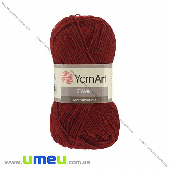 Пряжа YarnArt Etamin 30 г, 180 м, Бордова 450 (YAR-023042)
