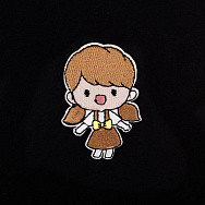 Аплікація на клейовій основі Дівчинка, 5х3,5 см (APL-055079)