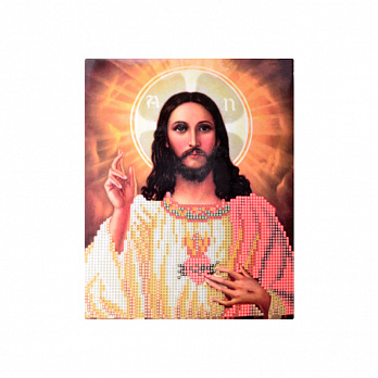 Набор алмазной живописи на картоне 25х21 см, С любовью в сердце (SXM-051478)