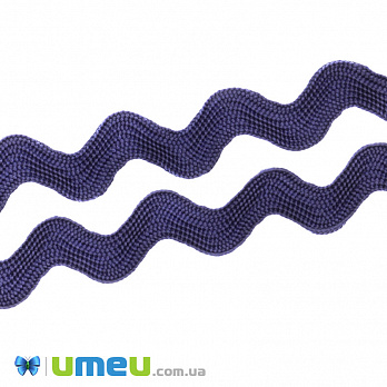 Тасьма березка, 10 мм, Синя темна (LEN-042261)