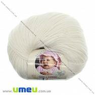 Пряжа Alize Baby Wool 50 г, 175 м, Белая 55 (YAR-023236)