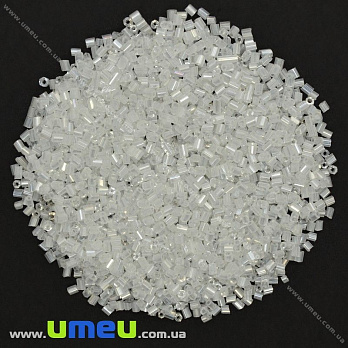 Бісер китайський рубка, 2,2 мм, Білий глазурирована (BIS-026195)